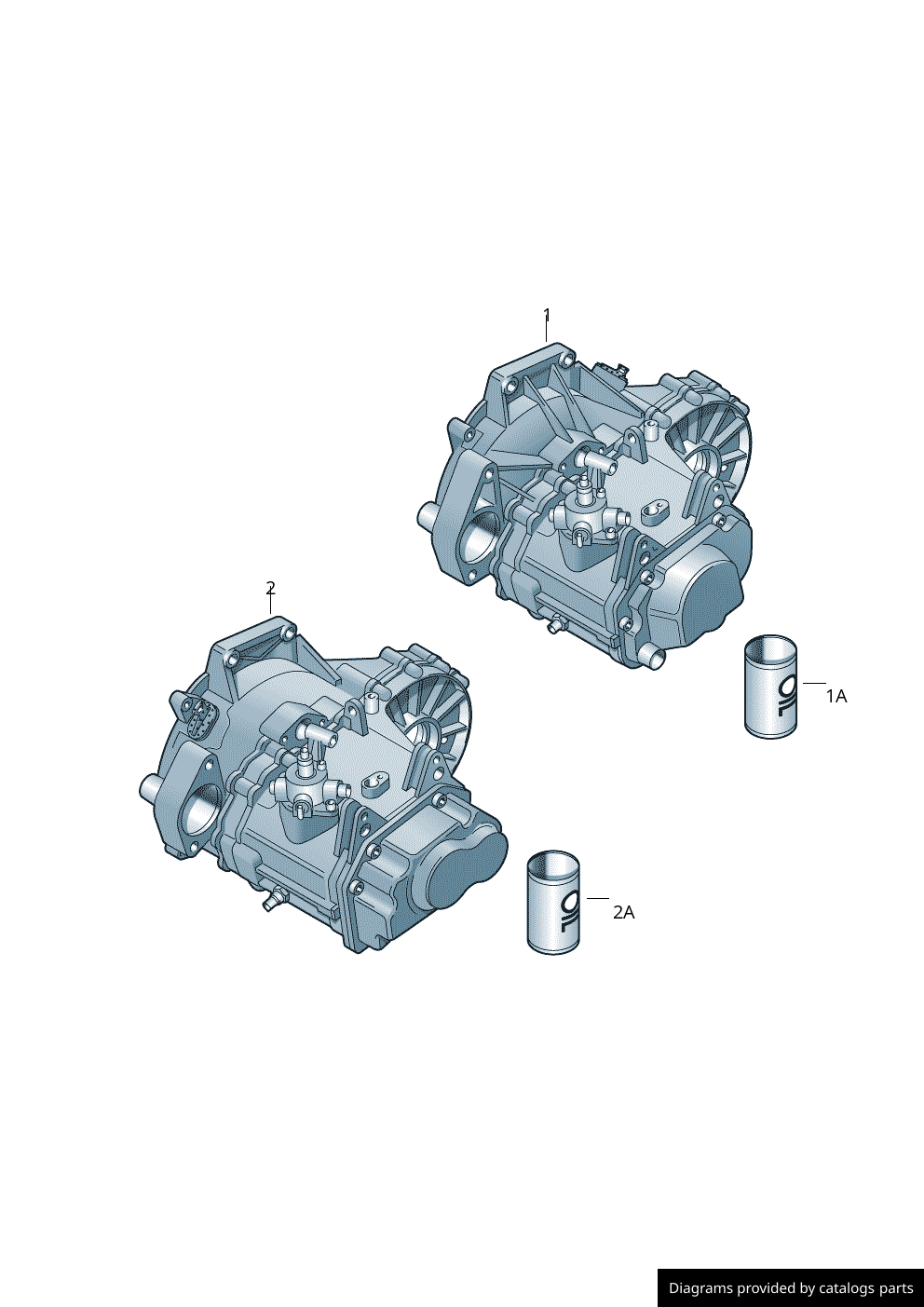 Audi 6Speed Manual Transmission 02U300051F LLLParts