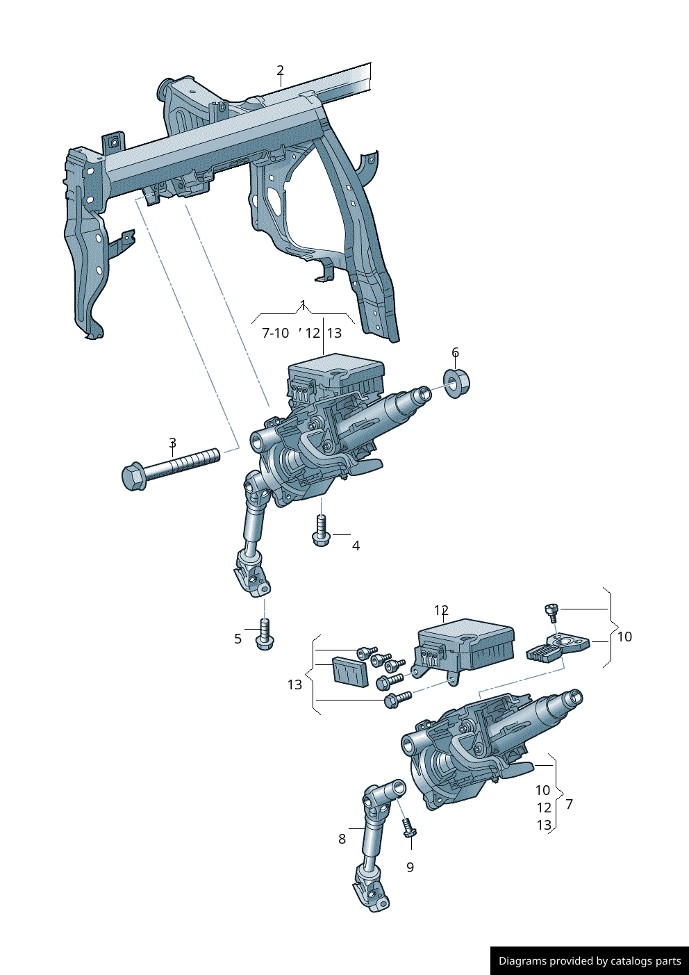 Audi Drive Shaft 6R1423961G LLLParts