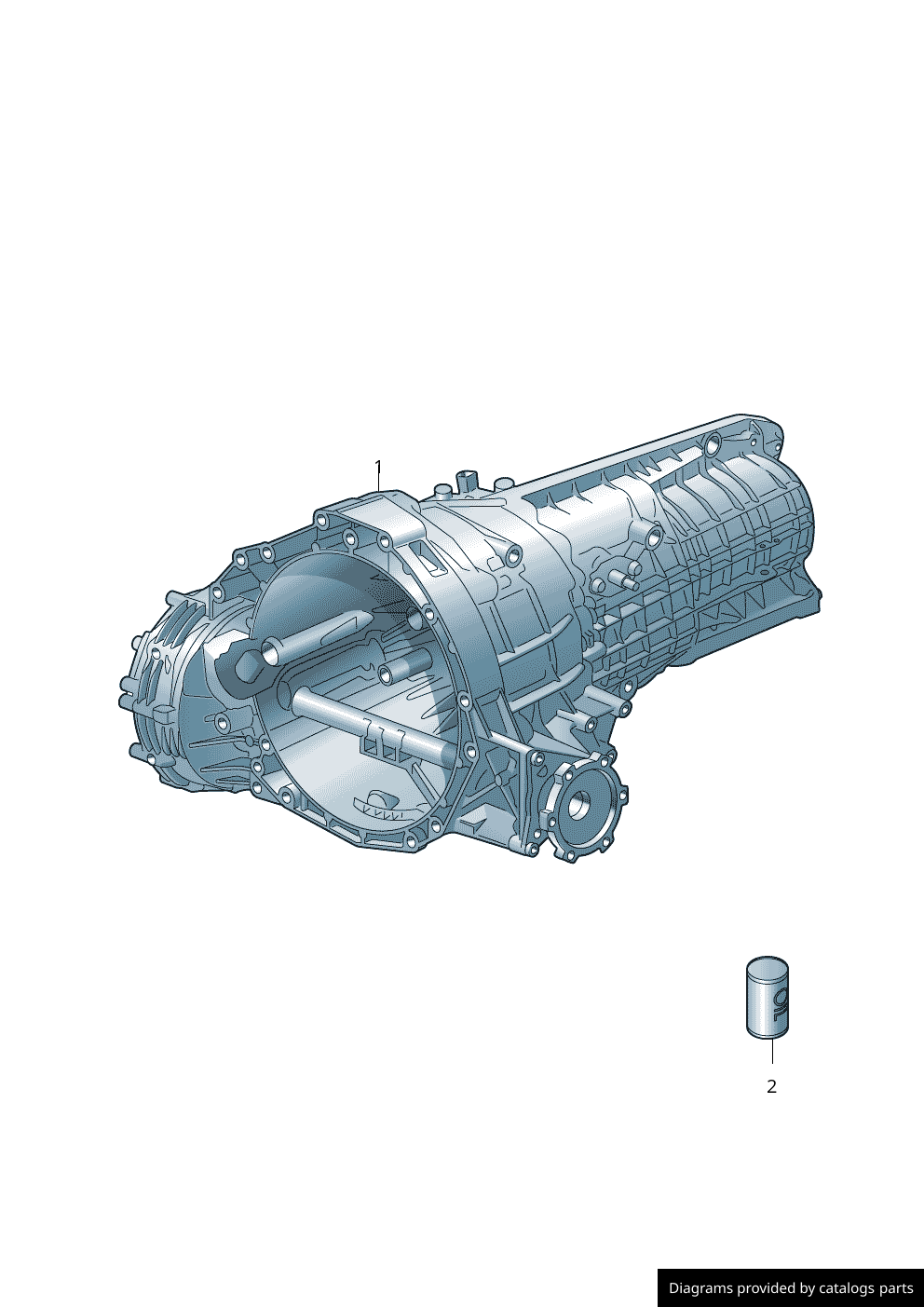 Audi 6Speed Manual Gearbox,Without Clutch 0DJ300027T LLLParts