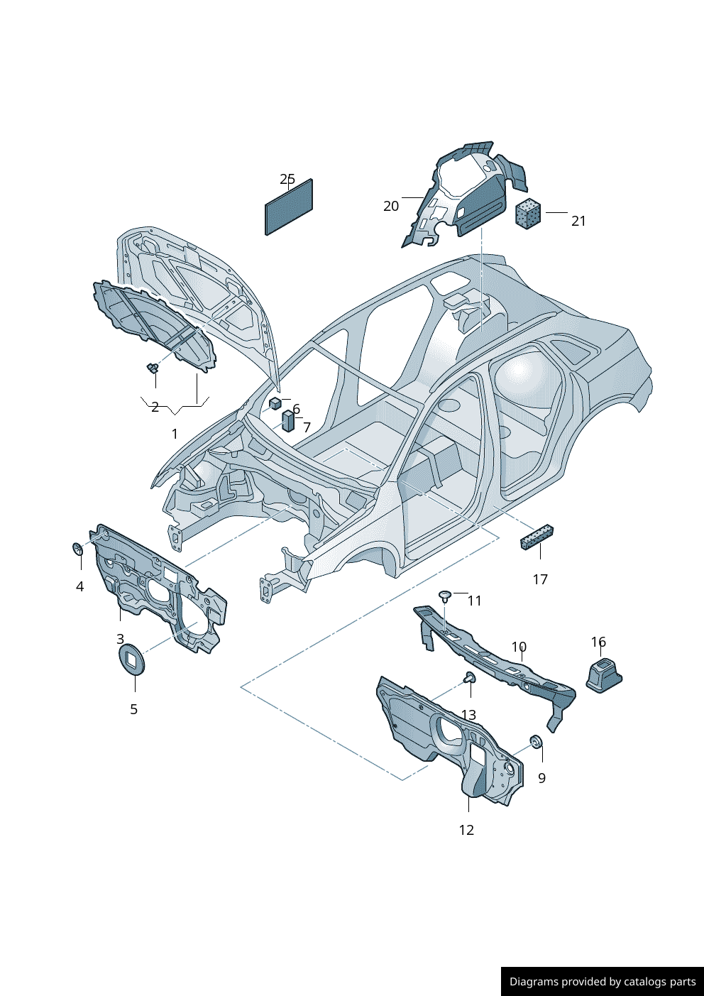 Audi Damper For Selector Housing 8U0863867 LLLParts