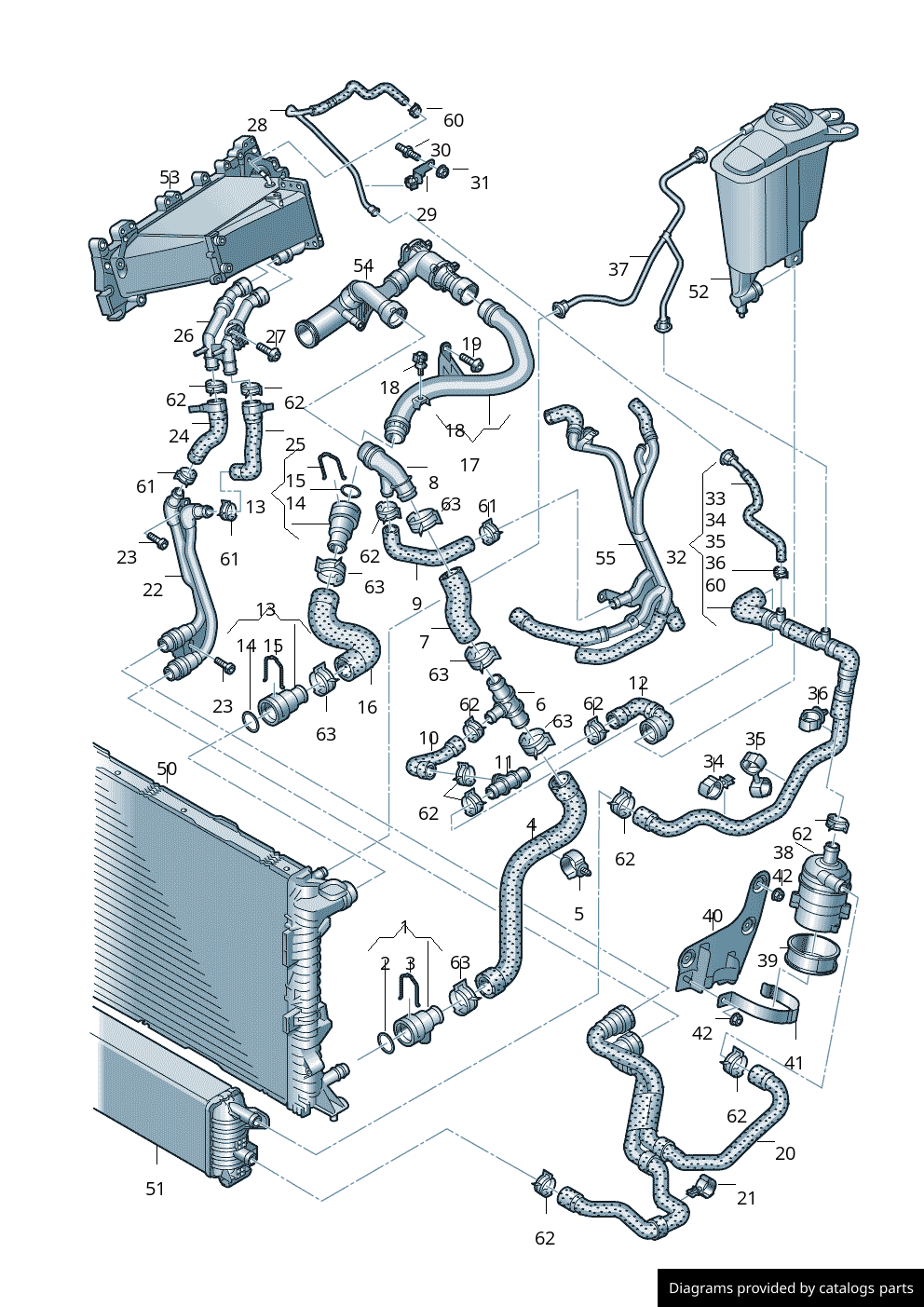 Audi Coolant Pipe 4G0145931G LLLParts