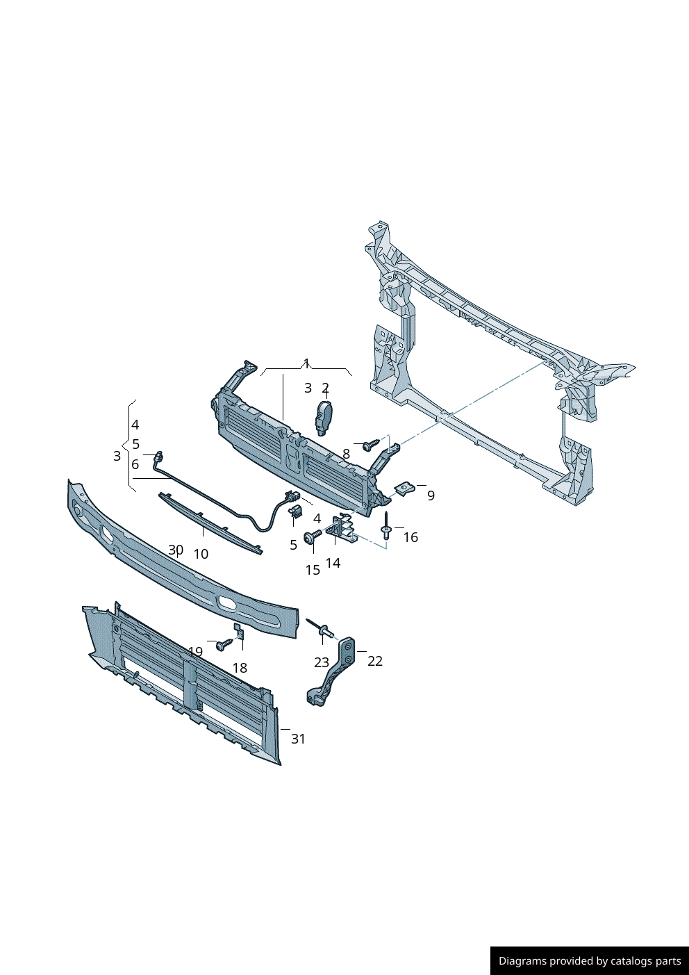 Audi Bracket 8W0807131 - LLLParts