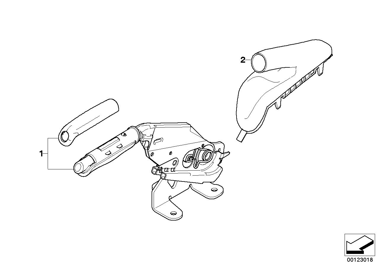BMW Leather Handbrake Lever 34418027027 LLLParts