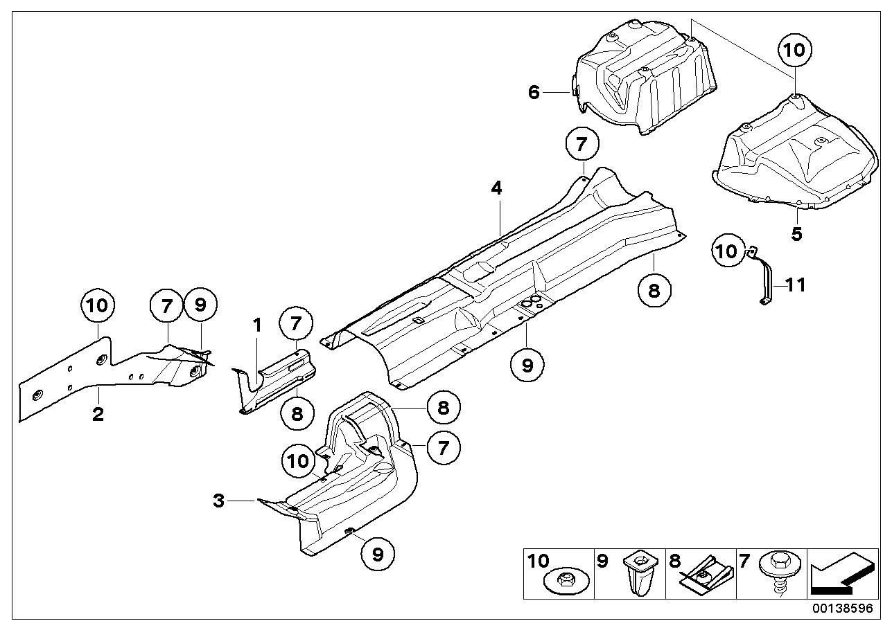 BMW Heat Insulation, Engine Support, Right 51487185111 LLLParts