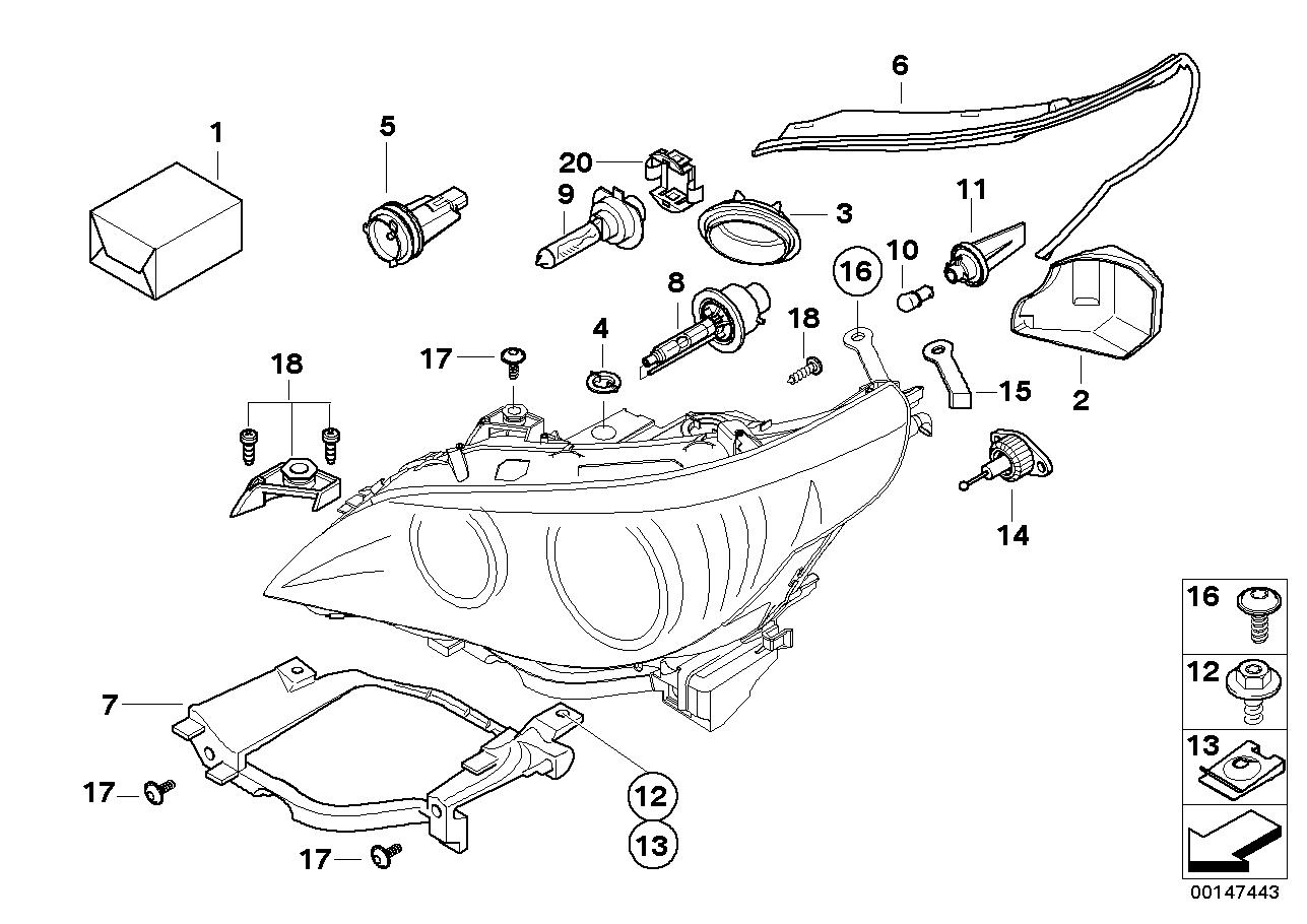 BMW Parking Light Socket Genuine BMW 63126929309 LLLParts