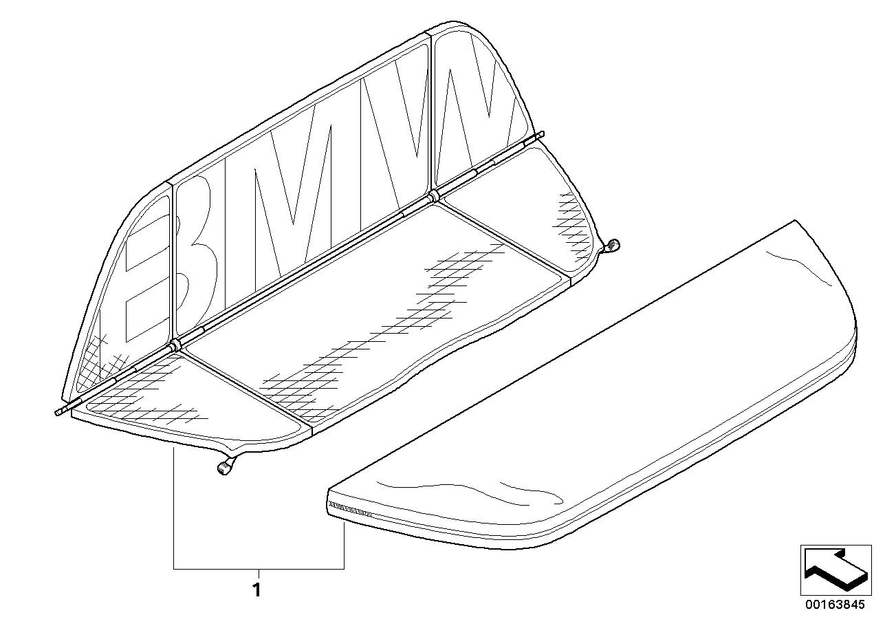 BMW Wind Deflector 54700143528 LLLParts
