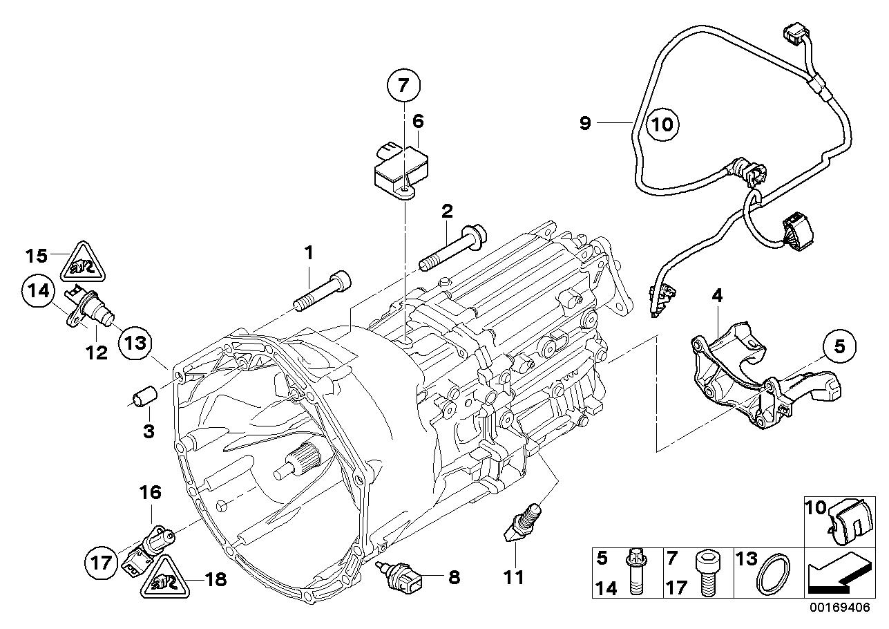 BMW Wiring Harness, Gearbox 23017840637 LLLParts