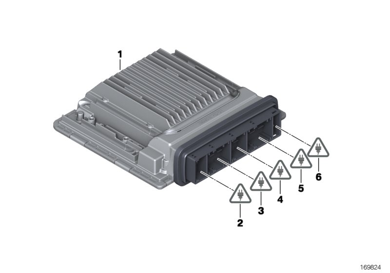 BMW Exch Basic Control Unit Dme 12147600484 - LLLParts