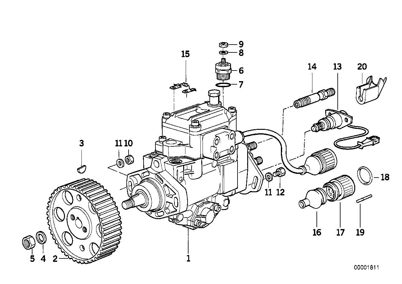 BMW Solenoid Valve For Injection Adjuster 13512243294 LLLParts
