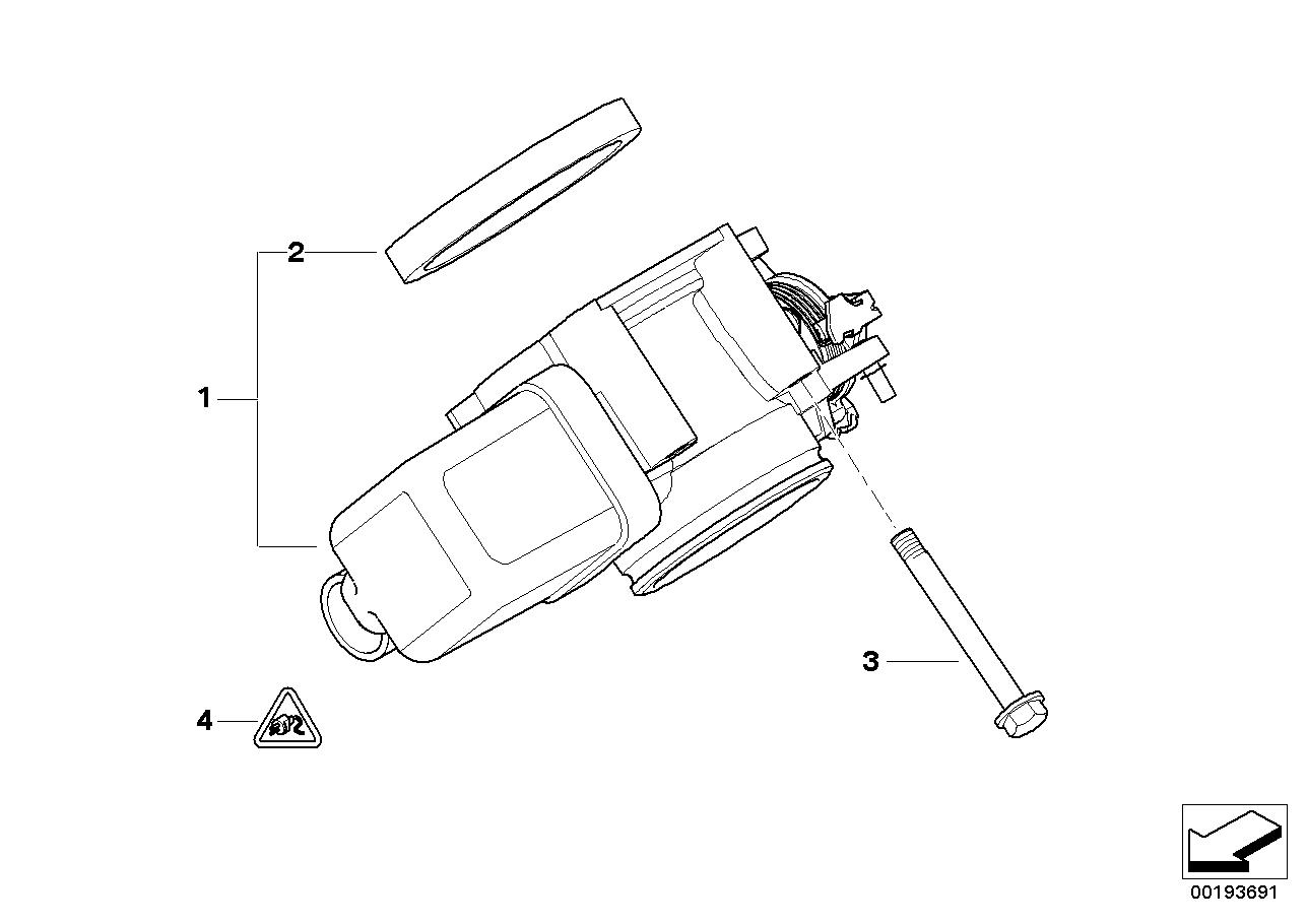 BMW Throttle Body - Genuine BMW 13541433414 - LLLParts