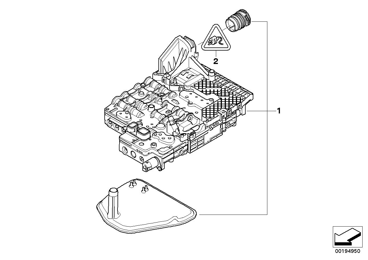 BMW Repair Kit, Mechatronics 24348671621 LLLParts