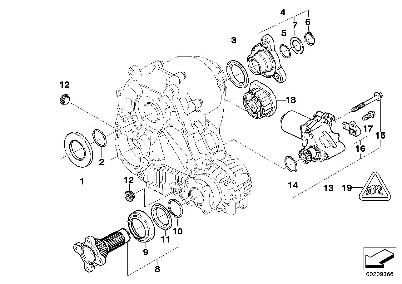 BMW Resistor for Transfer Case Motor Genuine BMW 27107557345 LLLParts