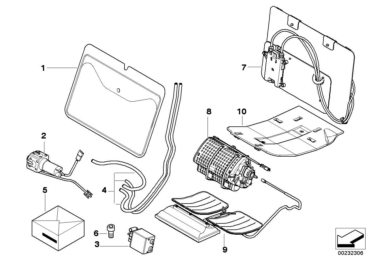 BMW Lumbar Support Pump 52107037861 LLLParts