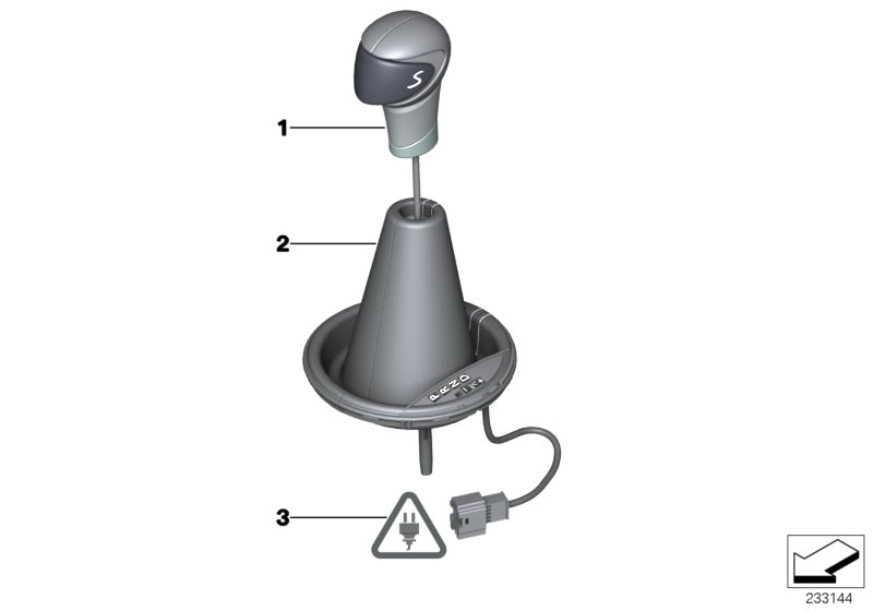 Mini cooper store gear selector switch