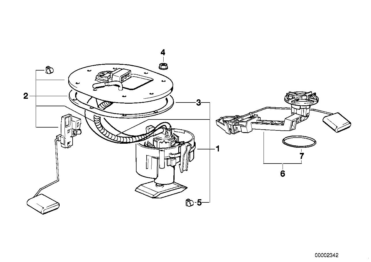 BMW Left Fuel Level Sensor 16141182111 LLLParts
