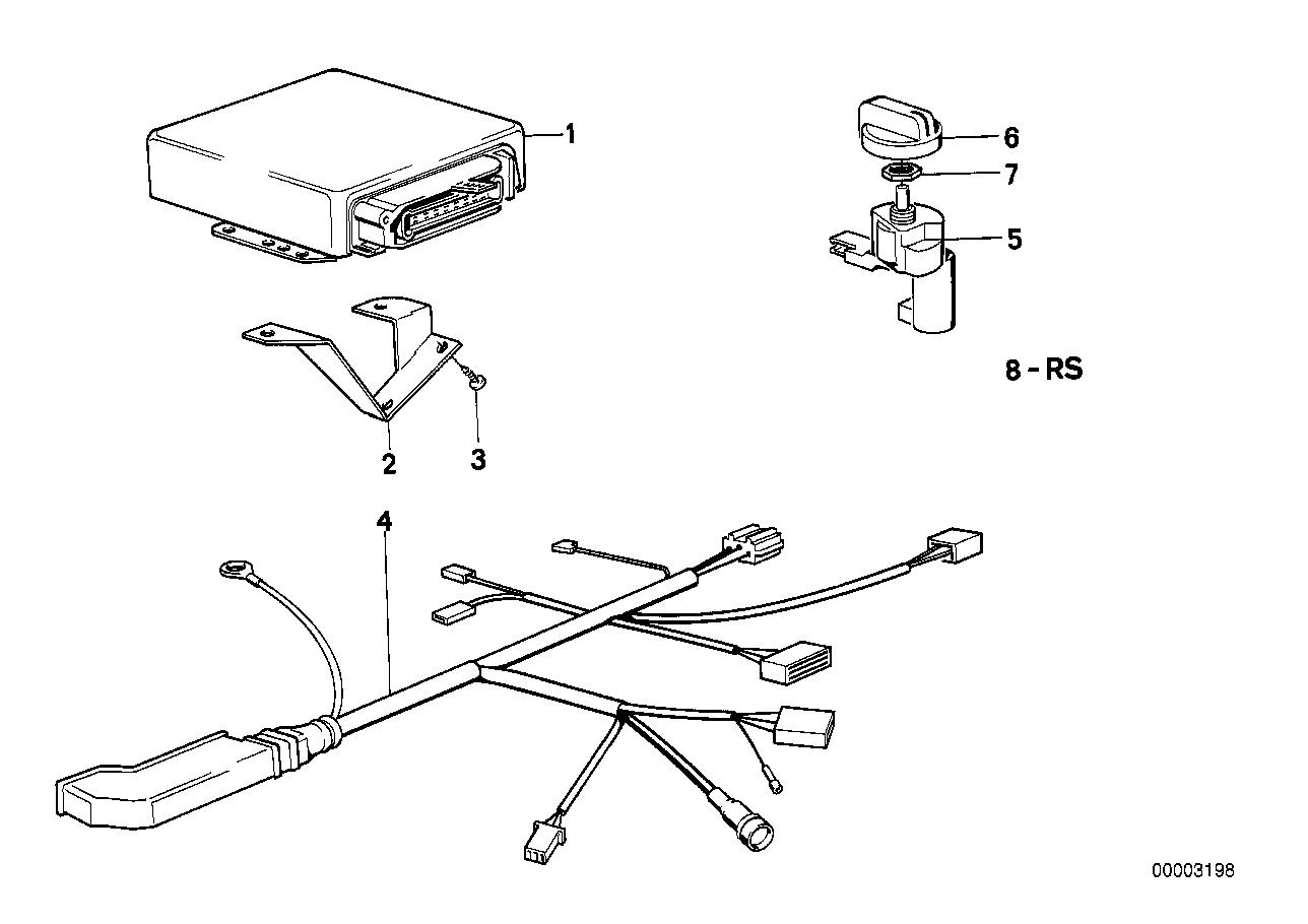 BMW Wiring Harness 24631215714 LLLParts