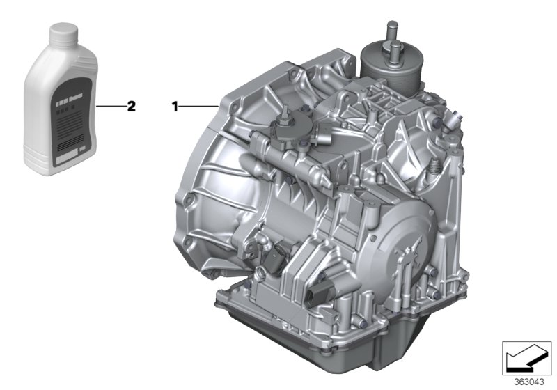BMW Trans Fluid Genuine BMW 83227542290 LLLParts