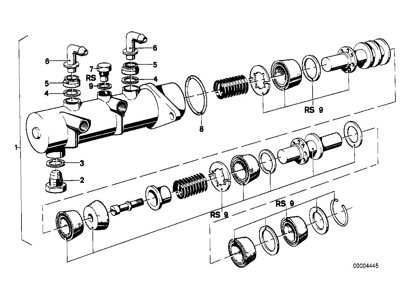 BMW Brake Master Cylinder 34311120478 LLLParts