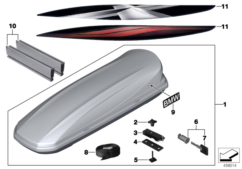 BMW Ski Rests 82732159029 LLLParts