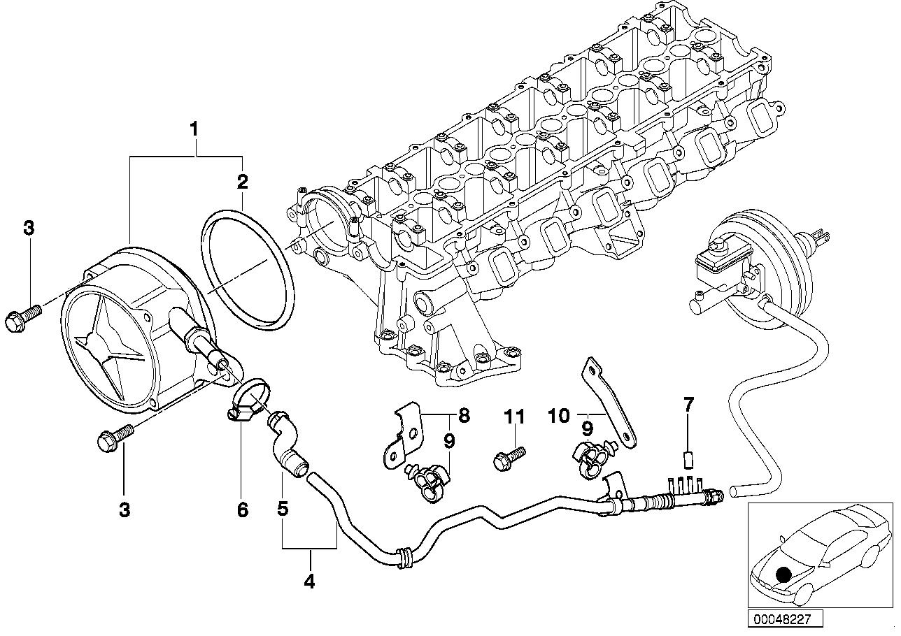 BMW Vacuum Hose 34331165832 LLLParts