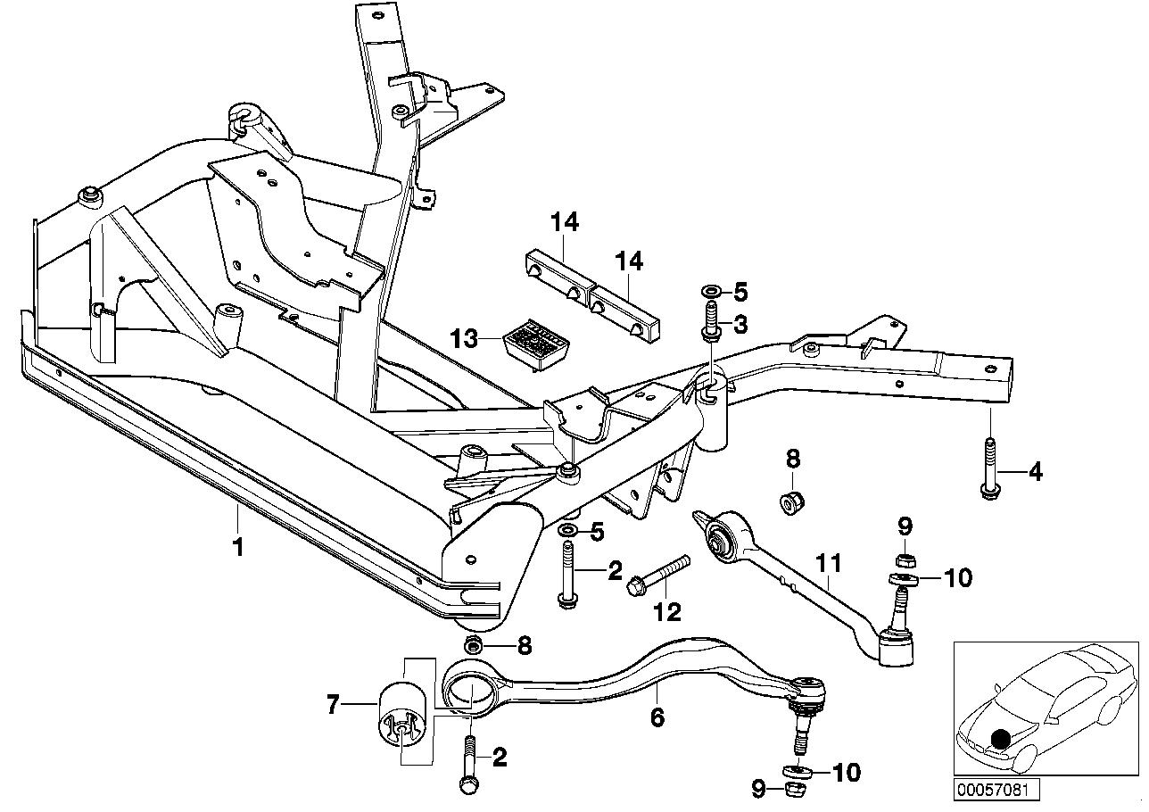 BMW Wishbone, Right 31106750562 - LLLParts