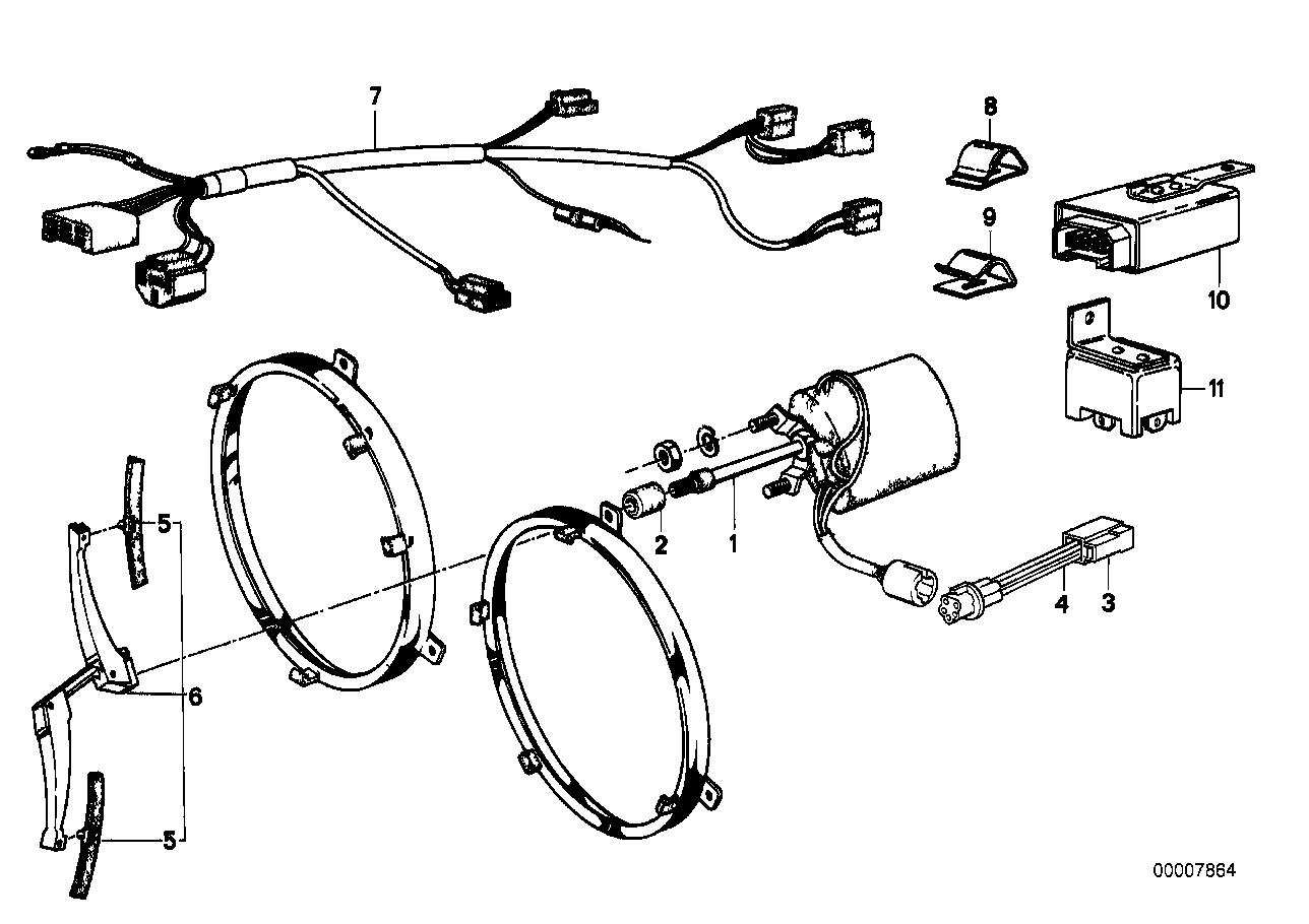 BMW Wiper Motor Right 61631363132 LLLParts