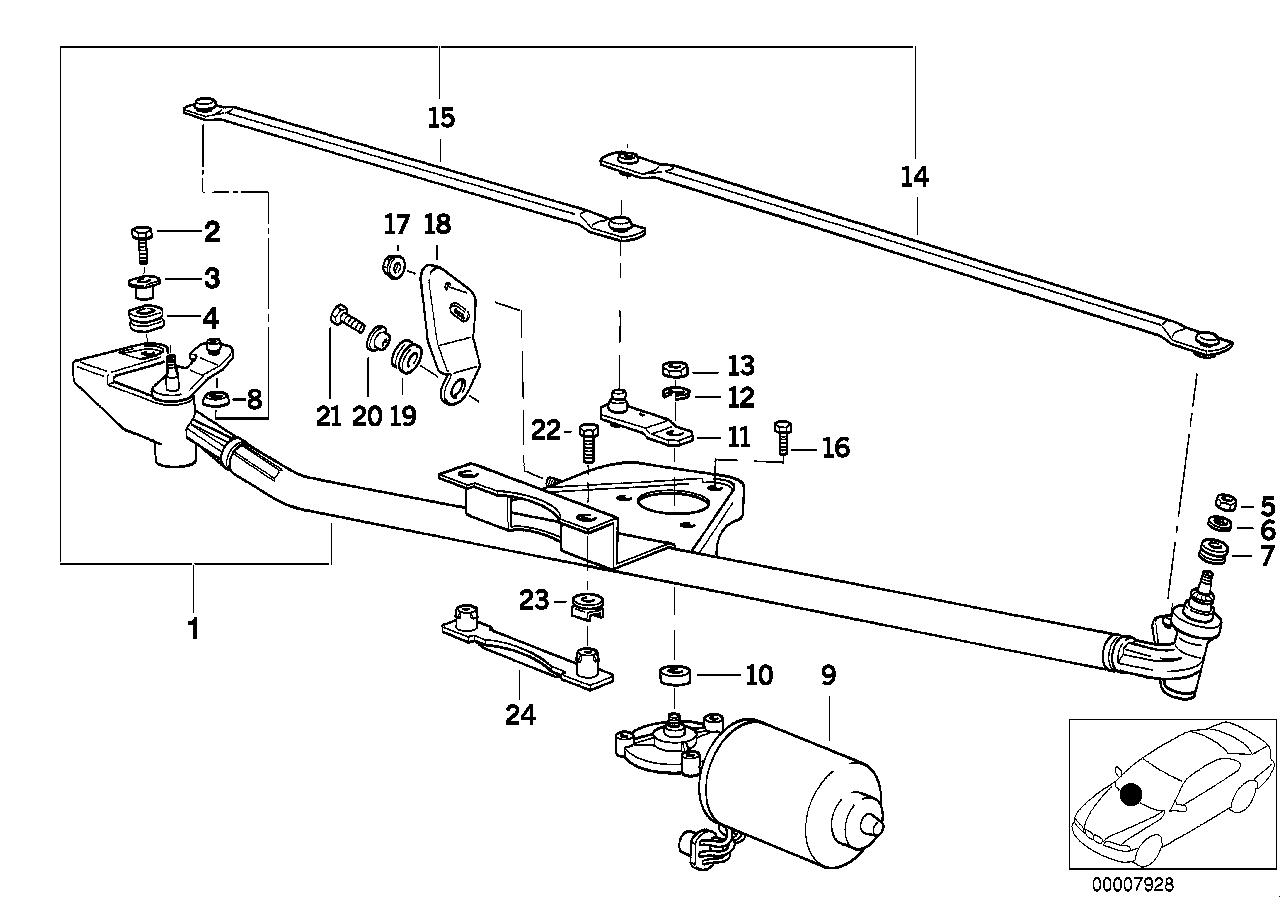 38+ Wiper Linkage Windshield Wiper Parts Diagram