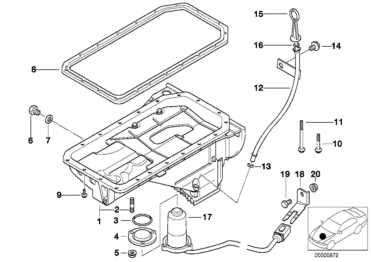 BMW OilLevel Sensor 12612246608 LLLParts