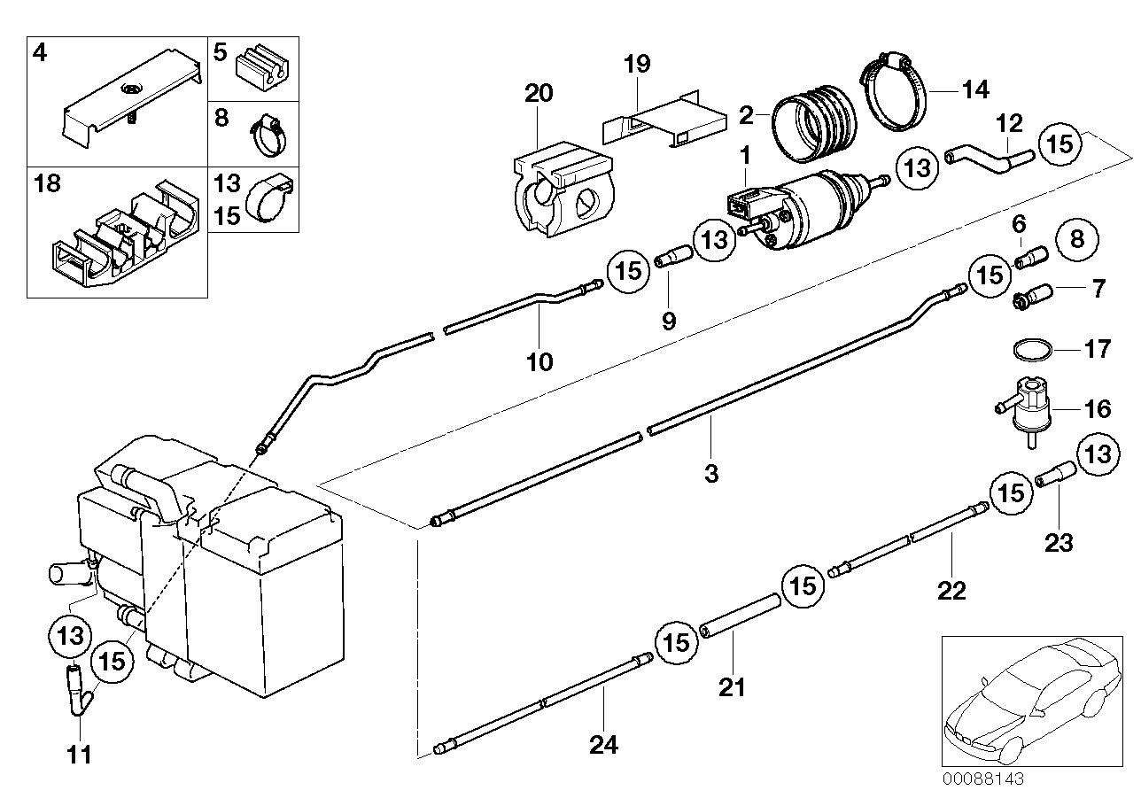 BMW Hose Clamp 16131388117 LLLParts