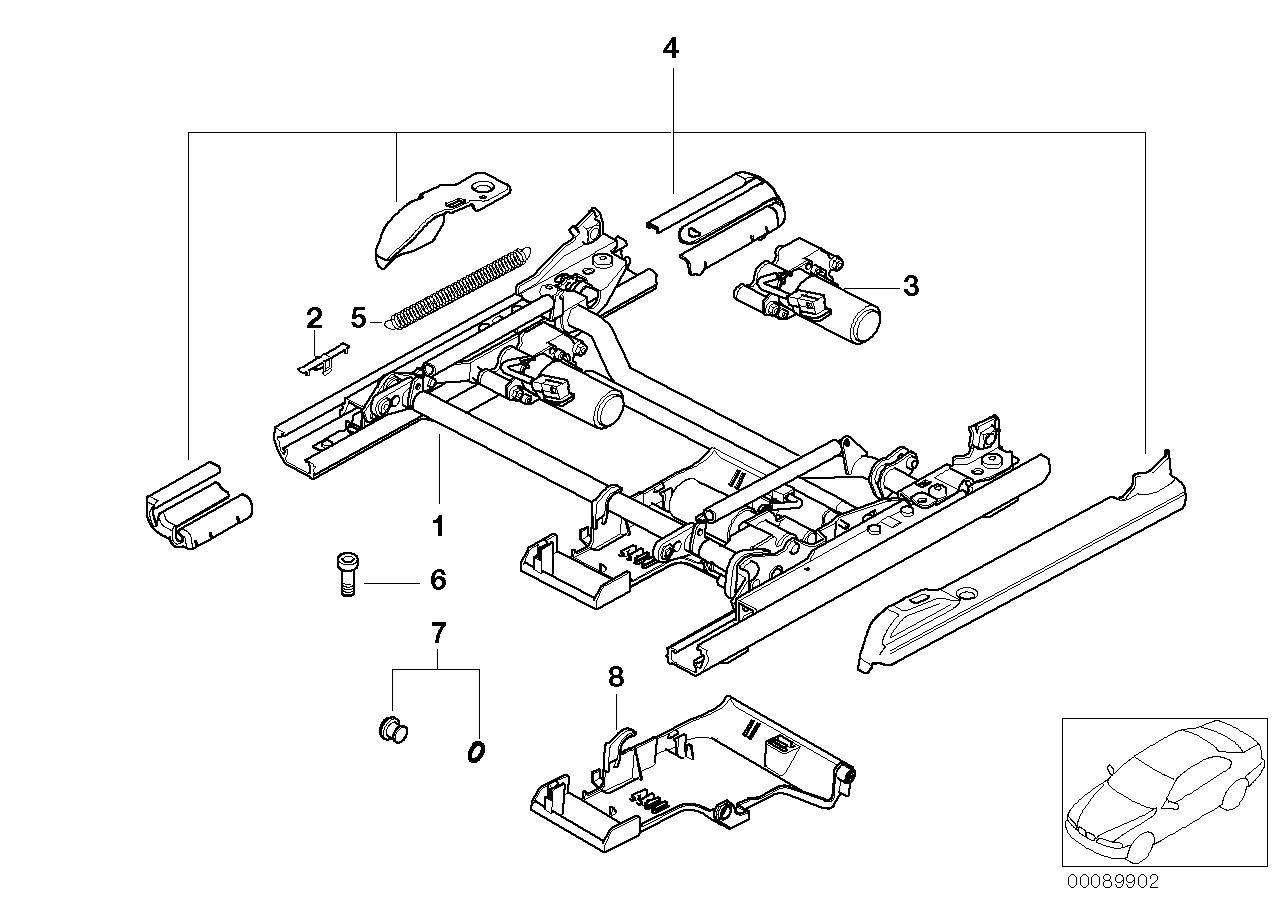BMW Drive F Longitudinal And Tilt Adjustment 67318352192 LLLParts