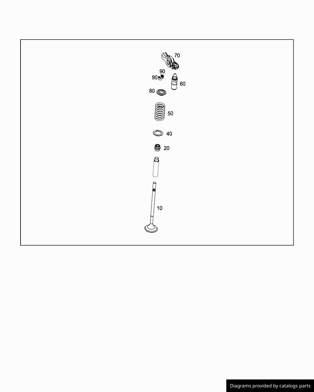 Mercedes Benz EndPivot Rocker Arm A6540505701 LLLParts