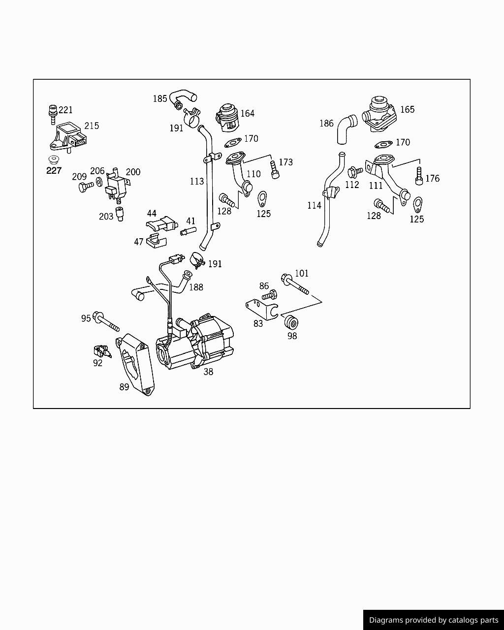 Mercedes Benz Valve A0021403860 LLLParts