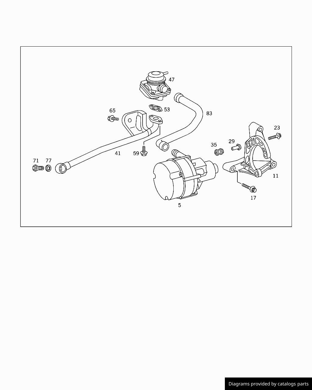 Mercedes Benz Pump A0001404385 LLLParts