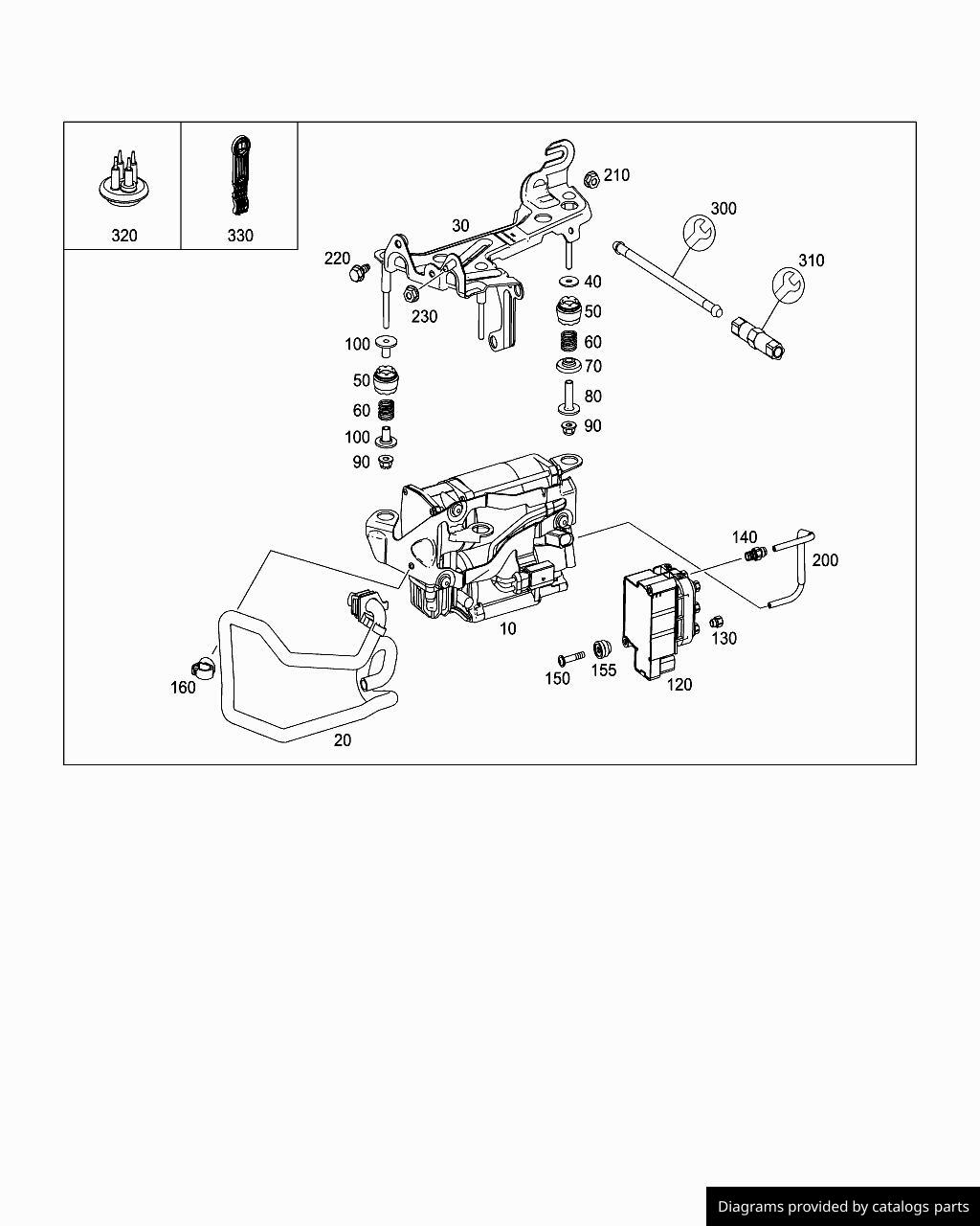 Mercedes Benz Valve Block A0993200058 LLLParts