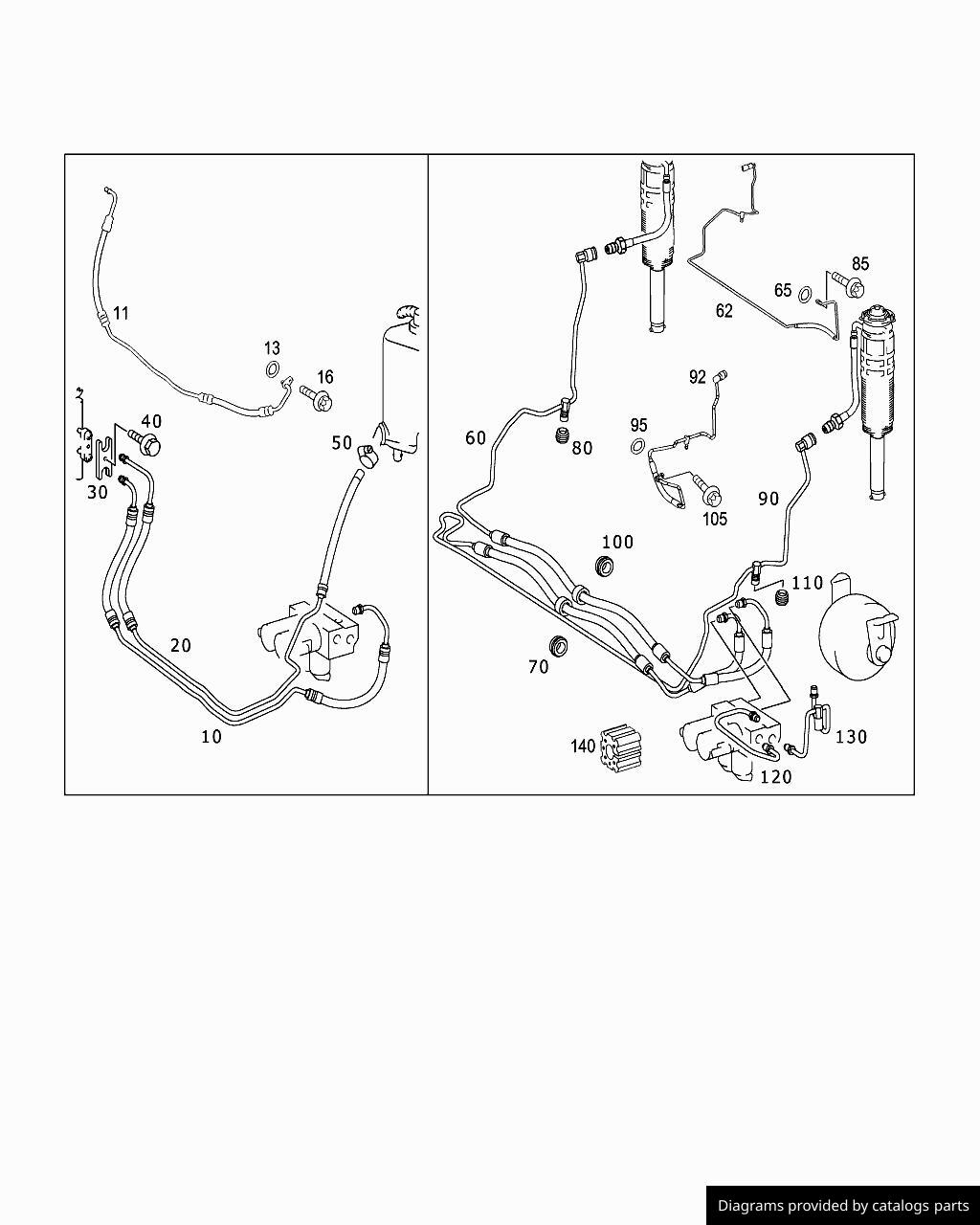 Mercedes Benz Hose A2309976782 - LLLParts