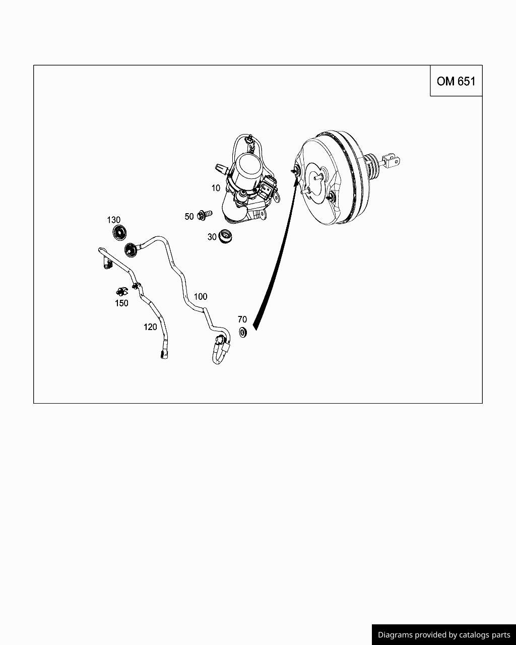 Mercedes Benz Pump Unit A0004304032 - LLLParts