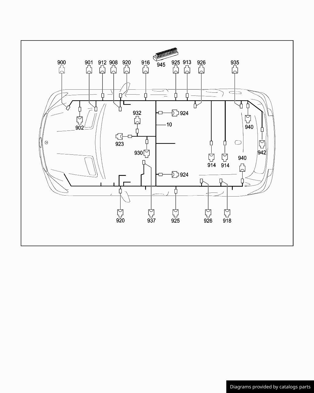 Electrical Wiring Harness For Fuse Box Distribution System