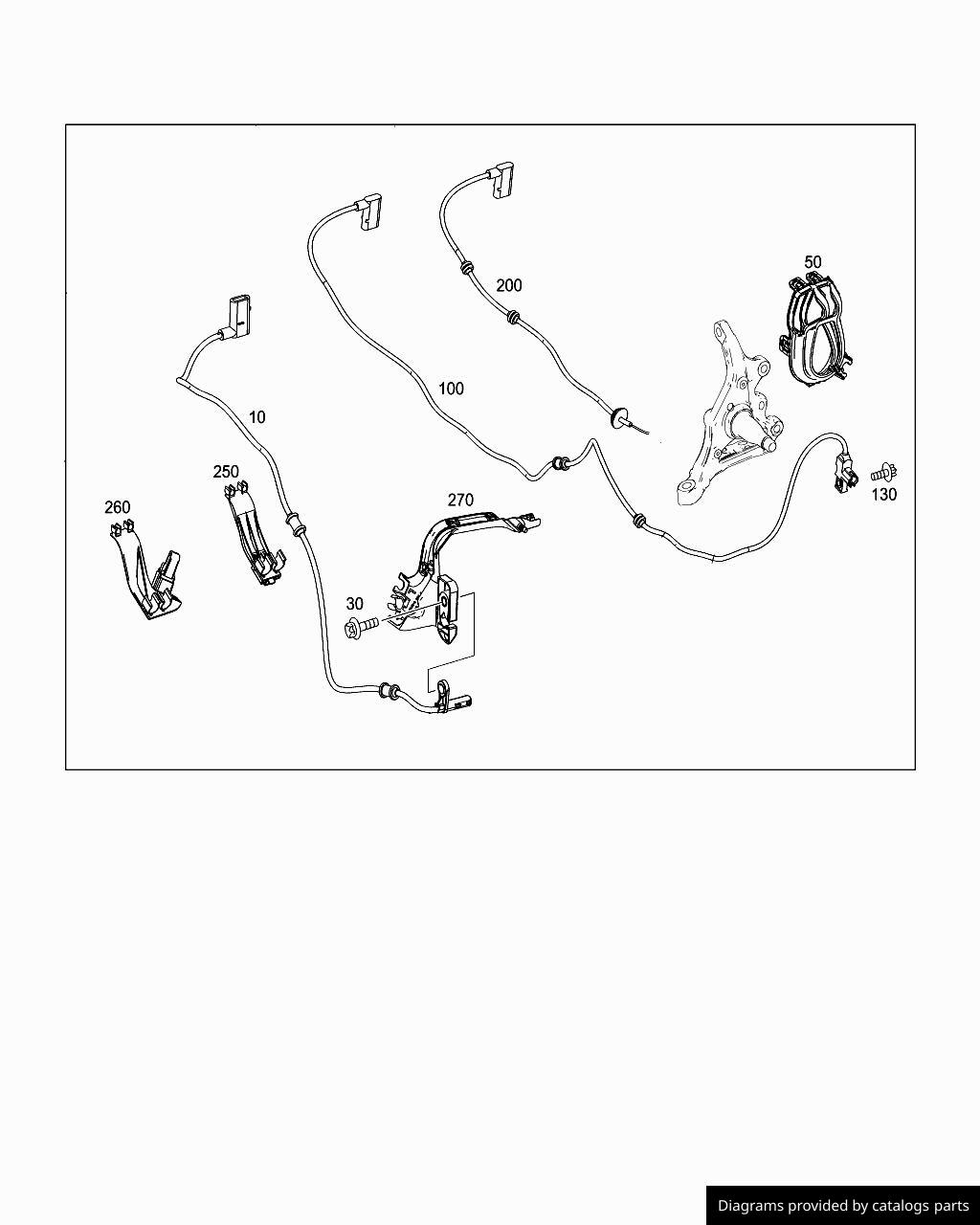 Mercedes Benz Rpm Sensor A1725400717 LLLParts