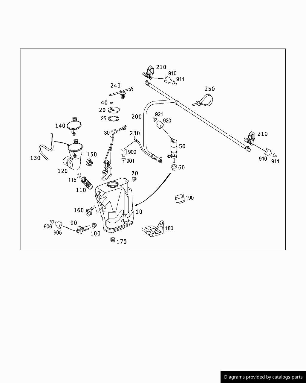 Mercedes Benz Seal A2308690098 - LLLParts