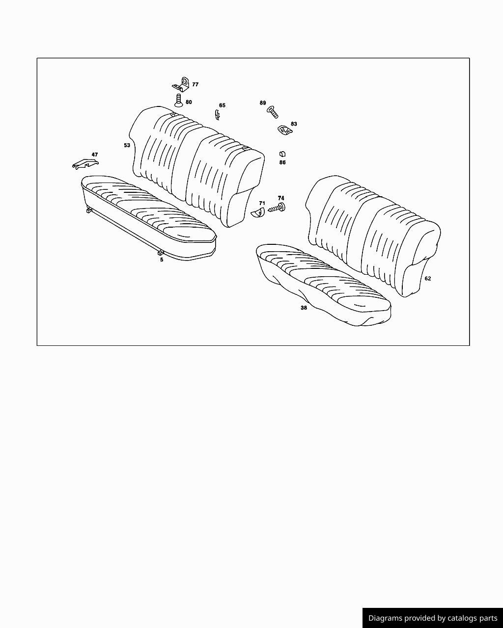 Mercedes Benz Slide A1239290088 - LLLParts