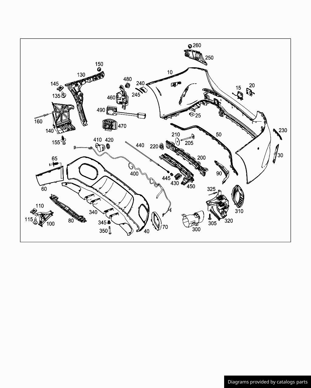 Mercedes Benz Bracket, Bumper A1778855703 - LLLParts