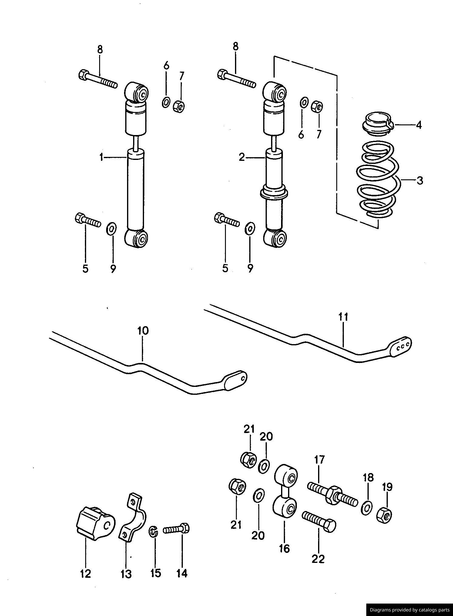 Porsche Vibration Damper 94433303203 LLLParts