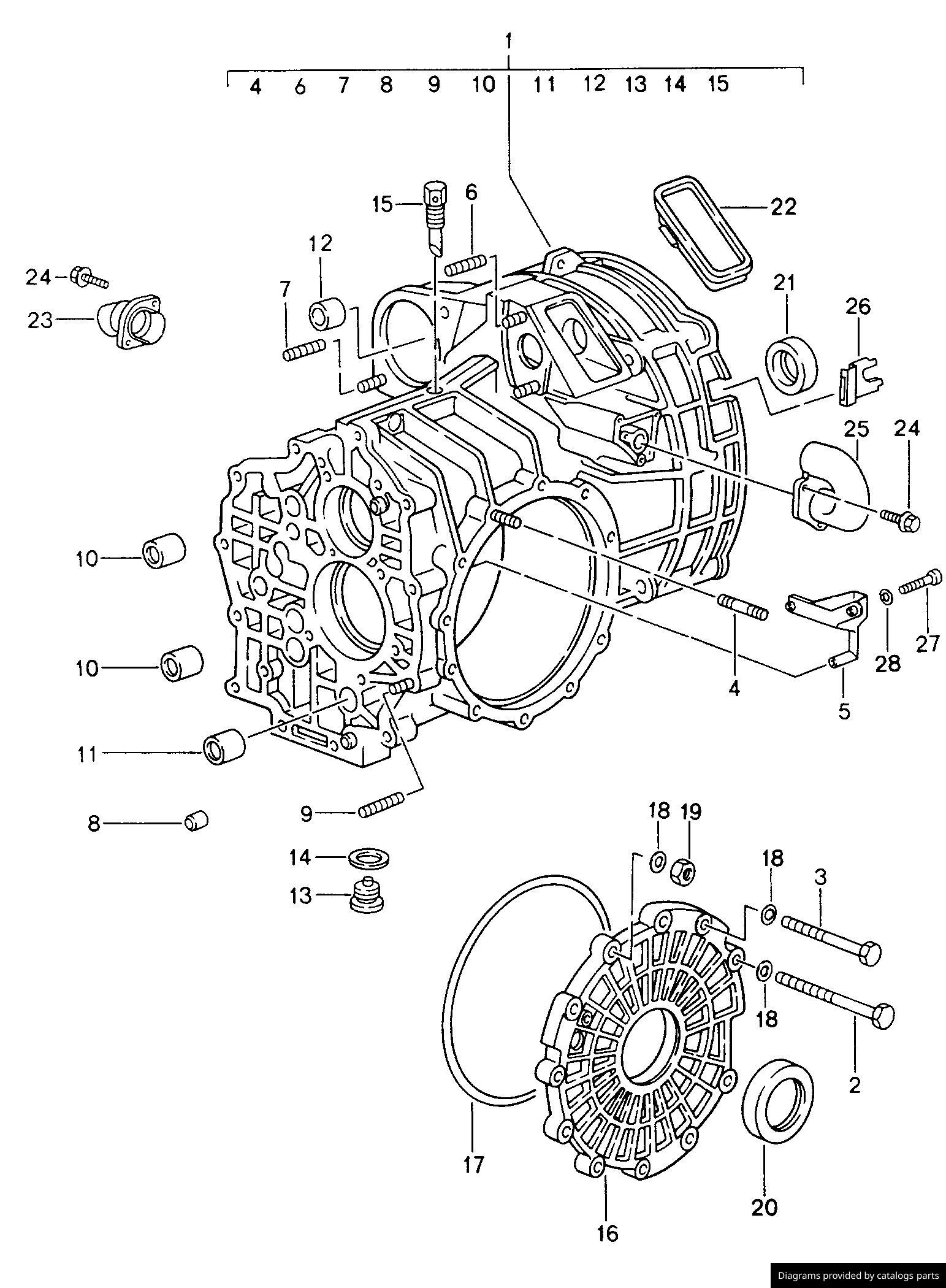 Porsche Gearbox Cover Lllparts Porsche Gearbox Cover Lllparts