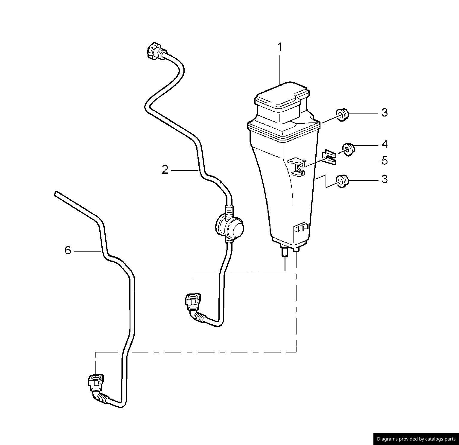 Porsche Activated Charcoal Container 99720122101 LLLParts