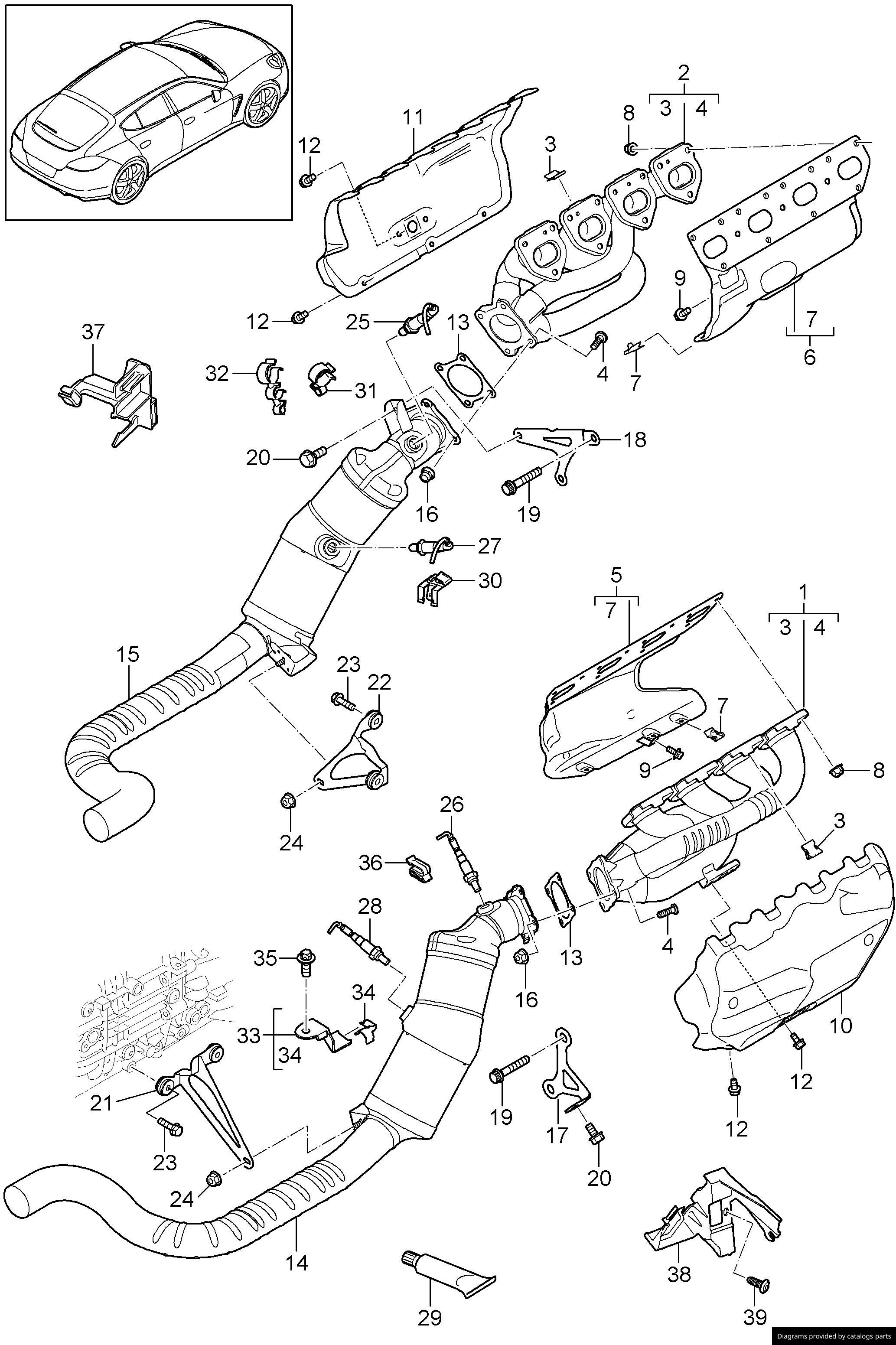 Porsche Knurled Screw 94811121720 - LLLParts