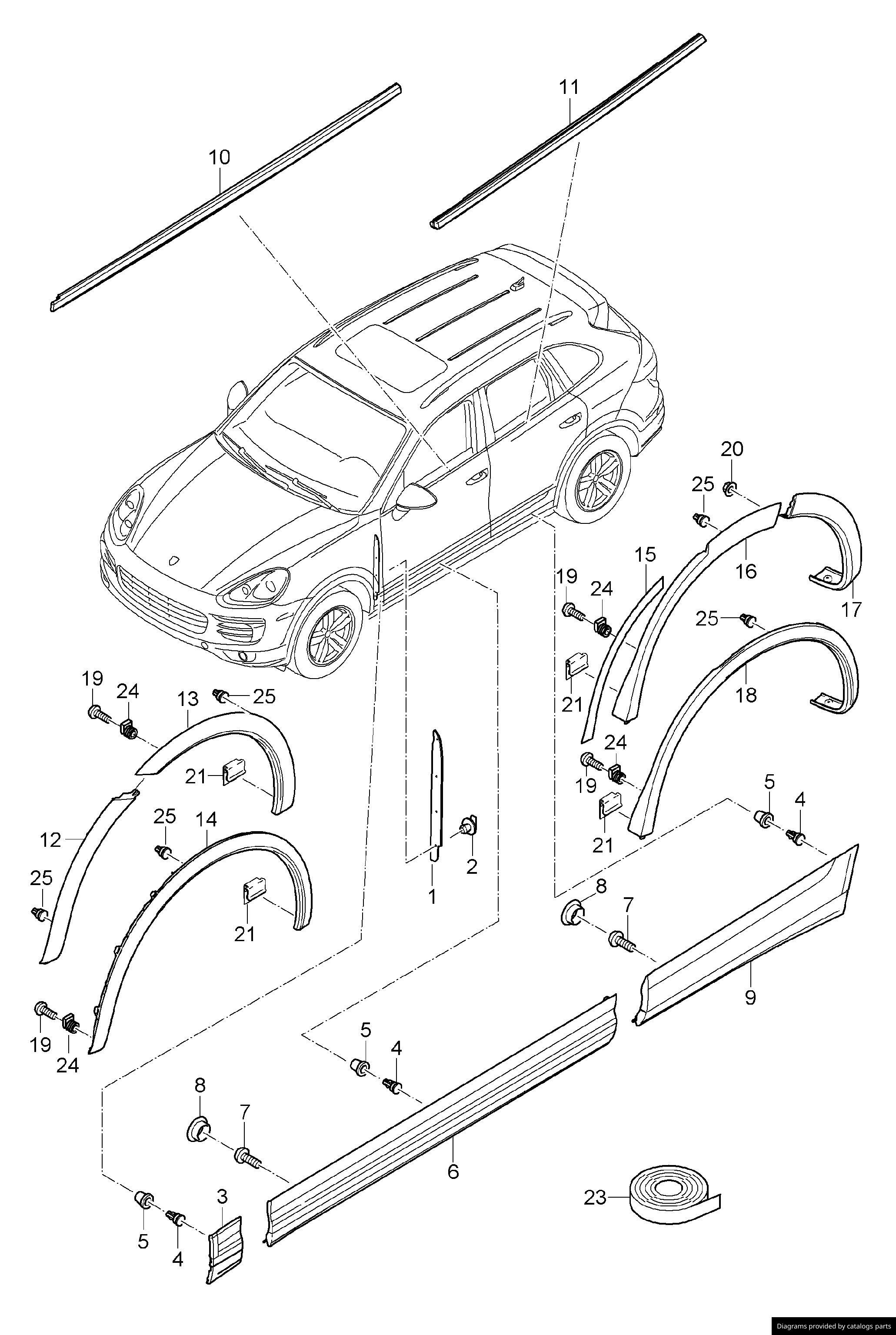 Porsche Primed 95855982780G2X LLLParts