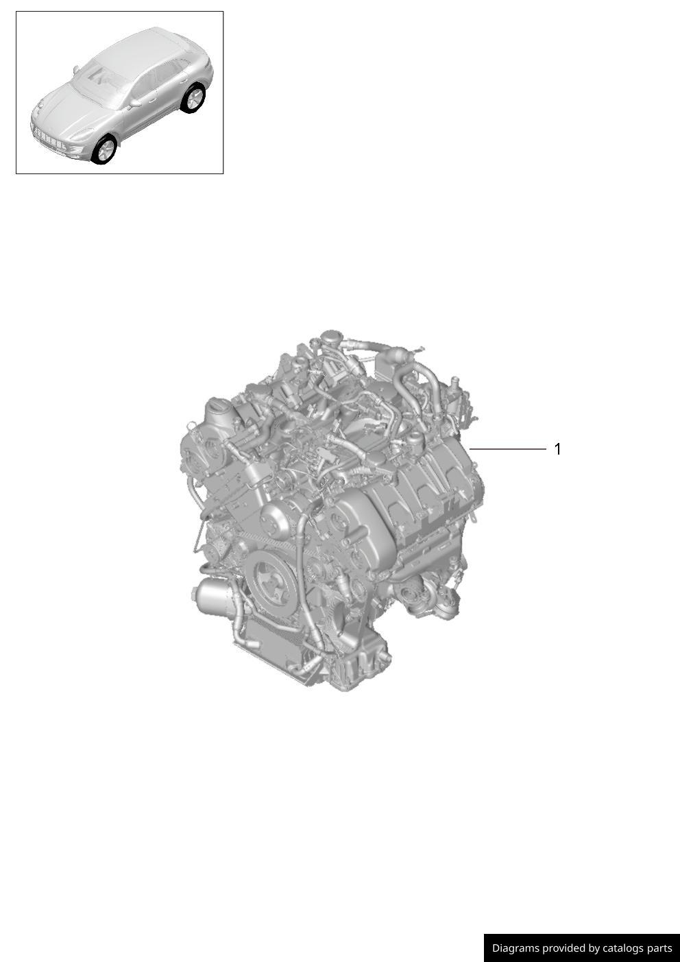 Porsche Replacement Engine 946100935FX LLLParts