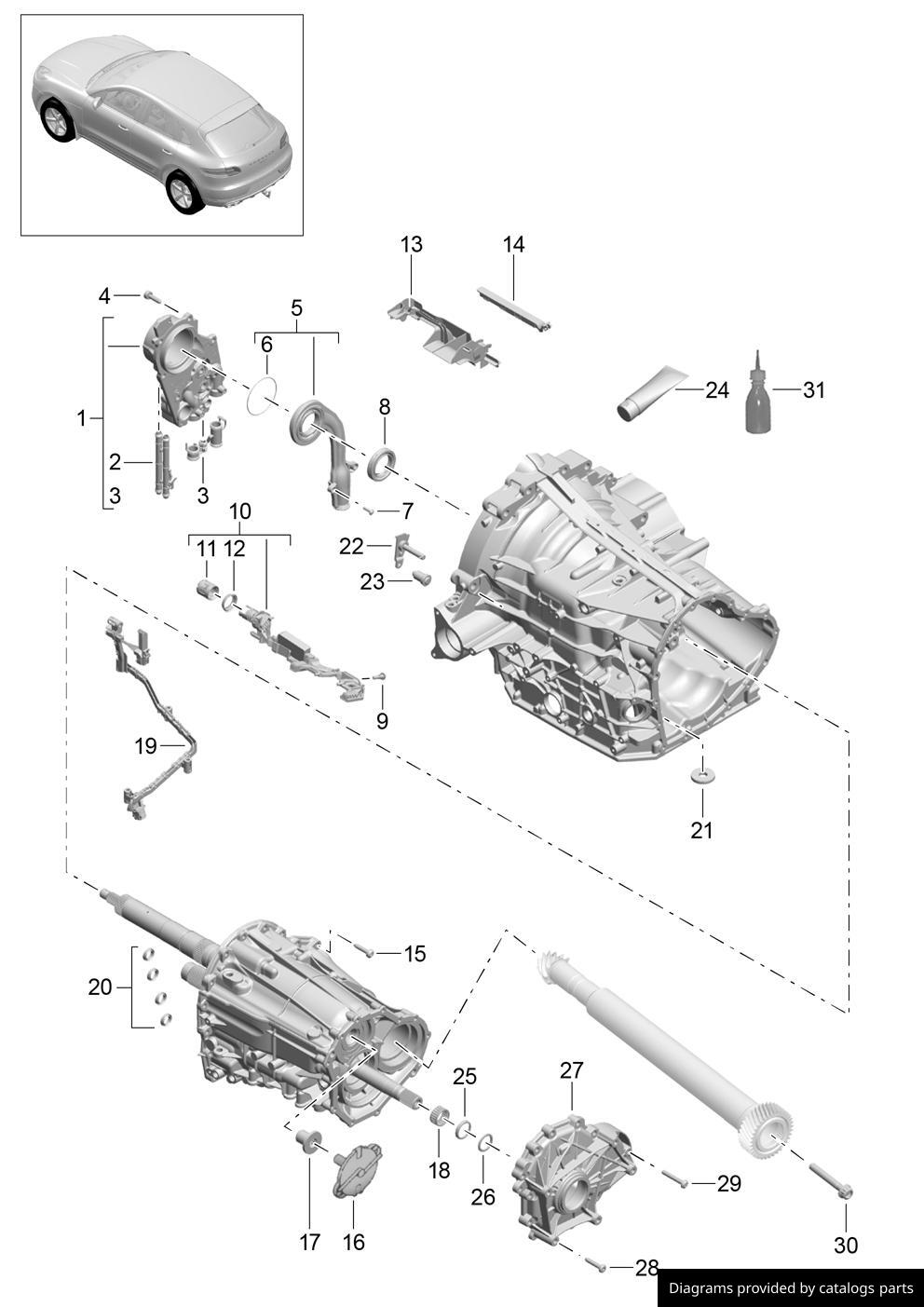 Porsche Banjo Bolt 9A700767400 - LLLParts