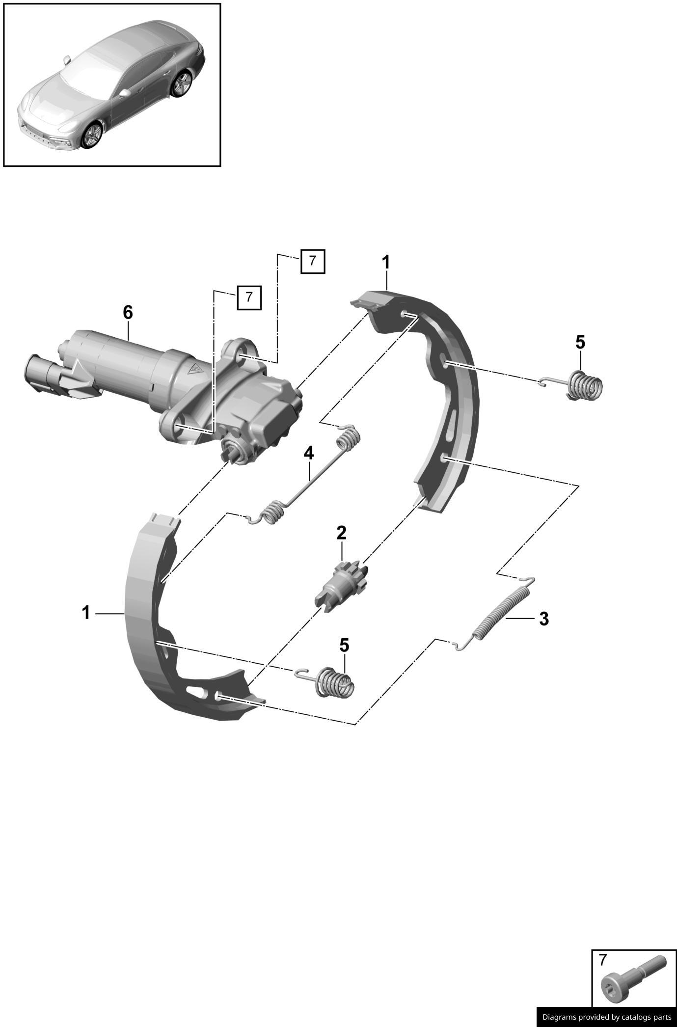 Porsche Servomotor 95835209104 - LLLParts