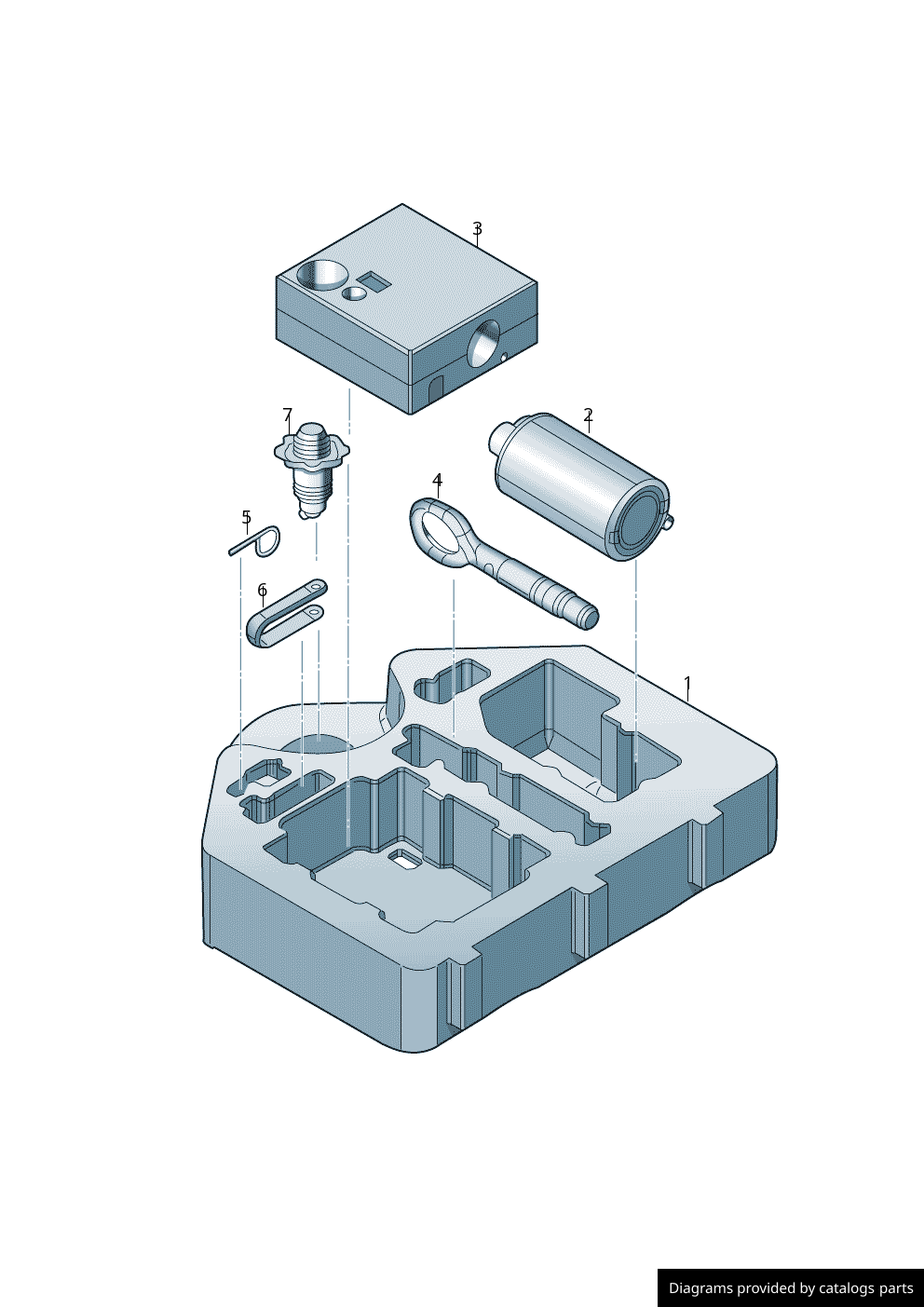 Seat Toolbox 6F0012109F LLLParts